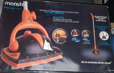 Euroflex Monster EZ1 EZ2 Hard Floor Steamer Cleaner Steam Booster Mop