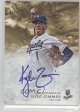 2013 Bowman Inception Prospect Auto Gold 77/99 Kyle Zimmer #PA-KZ Auto 2u3
