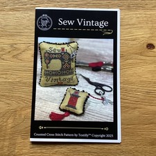 Sew Vintage Cross Stitch Chart by Textilly Crafts