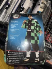 Demon Slayer Halloween Costume Tanjiro Anime Cosplay Adult Small InSpirit Design