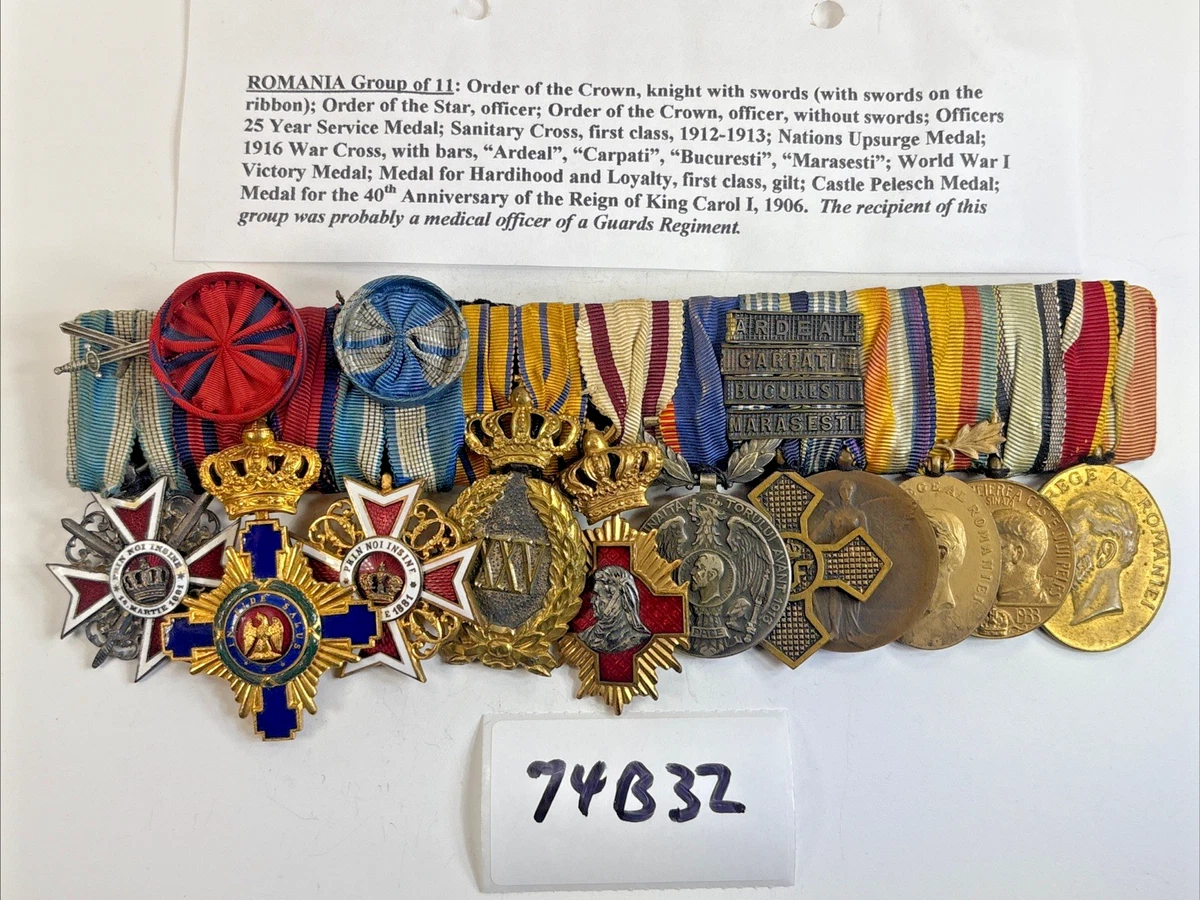 Romanian Medal In Collectible Military Surplus Medals, Pins