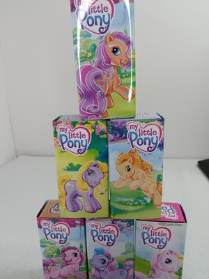 6) 2003 Hasbro My Little Pony Tiny Tins Vintage G3 | eBay