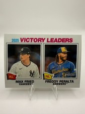 2026 Topps Heritage -  Victory Leaders - Base Chrome #5 - Fried Peralta