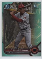 2022 Bowman Chrome Prospects Aqua Refractor /125 Ricardo Cabrera #BCP-158
