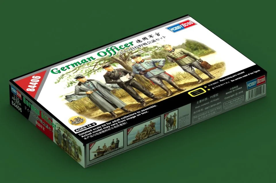 Hobby Boss 84406 GERMAN OFFICER 1:35 Kit di modellismo - Immagine 2 di 4