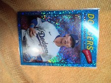 Hyeseong Kim Los Angeles Dodgers #268 2026 Topps Heritage MLB LIGHT BLUE SPARKLE