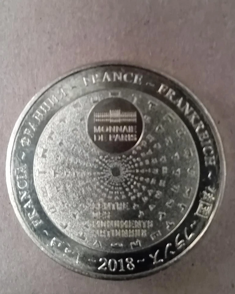 Monnaie de Paris - Jetons touristiques / Le Mont St Michel / TBE / 2018 - Photo 2/2