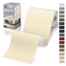 OAZ 4 x 79 inch Canvas Repair Patches Canvas Fabric Patch Self-Adhesive Canva...