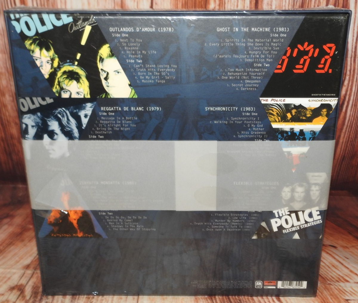 【限定盤】THE POLICE シングルレコードTHE POLICE BOX NEW! THE POLICE Every Move You Make: The Studio Recordings 180