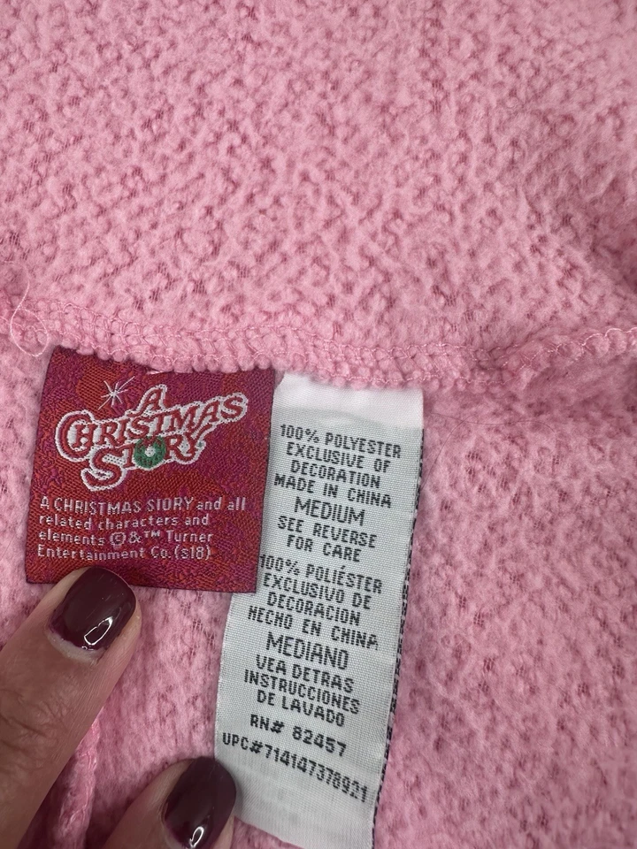 A Christmas Story Deranged Easter Bunny Traje Polar PJ Disfraz Juegos con disfraces Mediano Foto 3 de 4