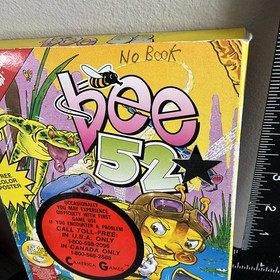 Bee 52 VINTAGE Nintendo Entertainment System, NES GAME CODEMASTERS VIDEO GAME