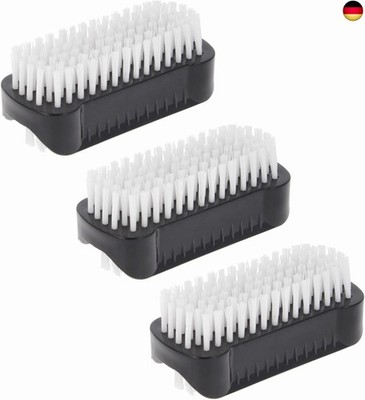 PARSA Beauty Doppelseitige Handbürste Nagelbürste ? Nail Brush im Set (3 Stück S