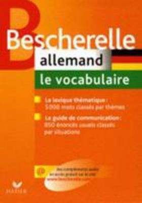 Bescherelle Allemand - Le Vocabulaire (French Edition)