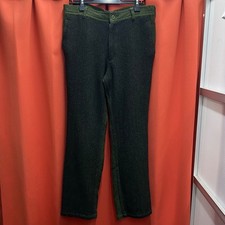 Comme des Garcons Pants Khaki Green Straight Wide Xs Size