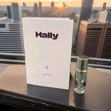 HALLY “LADY H” : HAIR PERFUME DELUXE SAMPLE Scents White Moss & Rouge Cherry 2ml