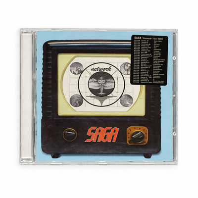 Saga - Network - CD 2004 Album - Prog Rock - inkl. Tour-Sticker 2004 - Top!