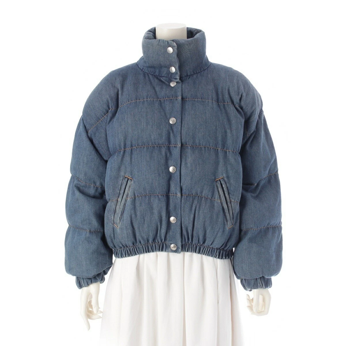 Piumino Chanel 24 25Aw cotone lavaggio denim P78298 34 r5_0713