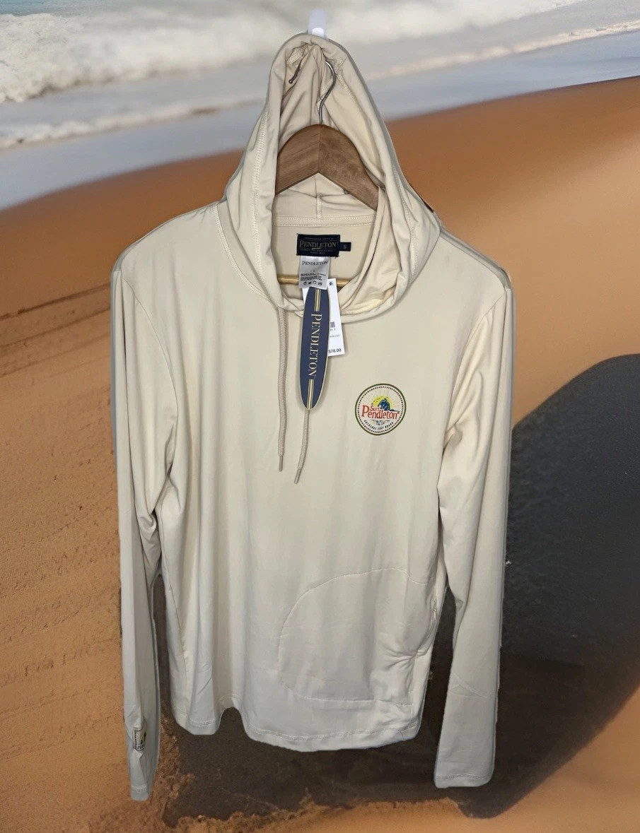 SURF PENDLETON Lightweight Hoodie Outdoors Men’s S UPF 50+ Sun Protect $78 NWT