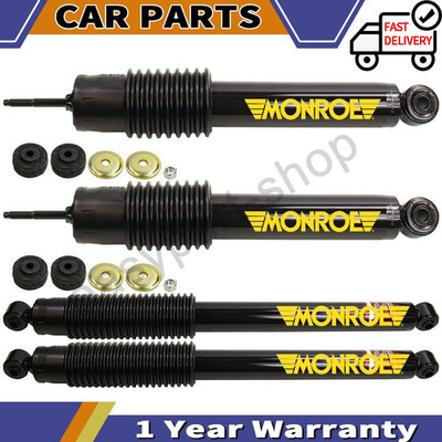 Monroe Reflex Shock Absorbers Kit Set of 4 Front & Rear for Hummer H2 2003-2009