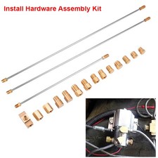 Brake Line Fittings Install Assembly Kit Fits Front Line Lock Roll Control Brake Line Fittings Install Assembly Kit Fits Front Line Lock Roll Control