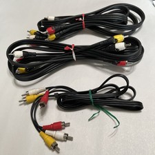 HIGH QUALITY 3 Sets Of 4 Foot RCA Audio Video Cable 3 Male To 3 Male 1921
