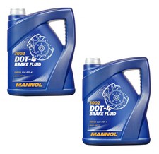 Bremsflüssigkeit 2x5L  Mannol 3002 Brake Fluid DOT 4