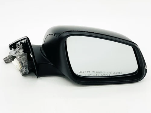 BMW 16-18 F30 F31 RIGHT PASSENGER SIDE DOOR MIRROR W/O Camera Black OEM