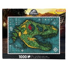 Jurassic World Map 1000 Piece Jigsaw Puzzle