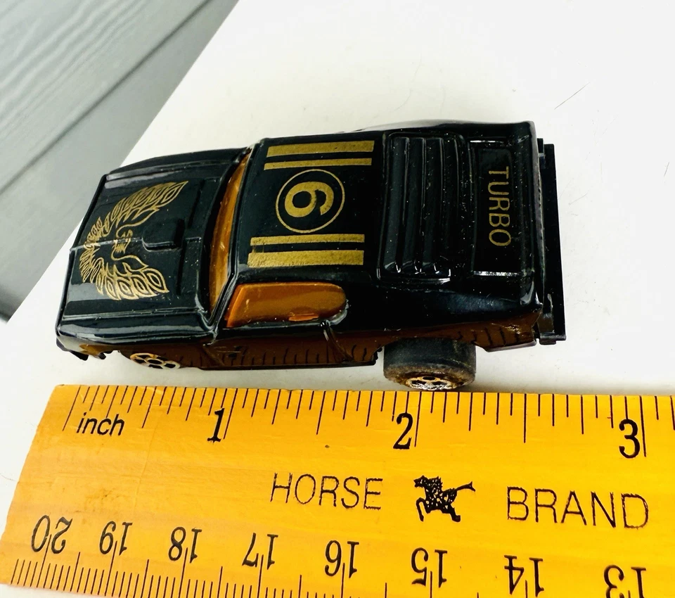 Vintage HIGH SPEED W16 TRANS AM Turbo PULL BACK Hong Kong Pontiac Firebird - Image 2 of 4