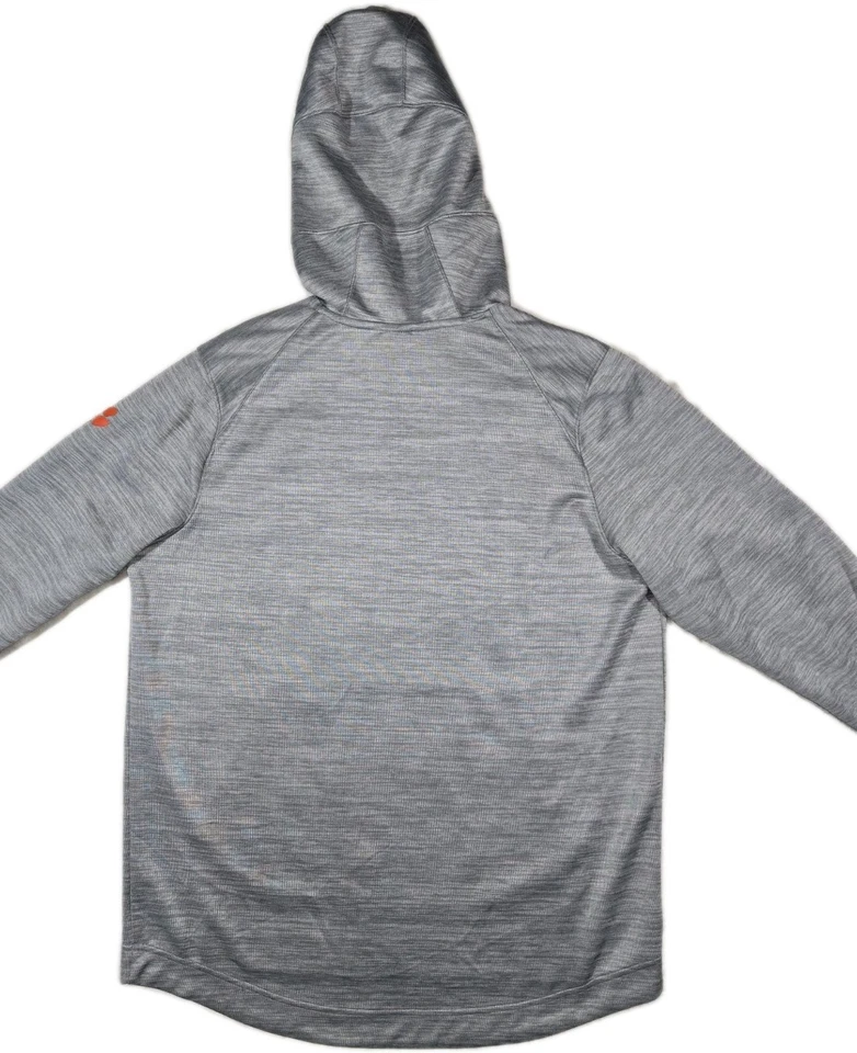 Nike DriFit Clemson Tigers Baloncesto Pullover Sudadera con Capucha Gris Para Hombre Grande Foto 2 de 4