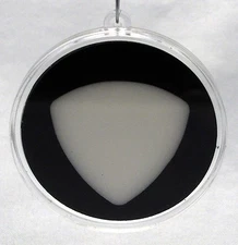 Convert A Guitar Pick (346 Bass Style/Black) Into A Christmas Tree Ornament 
