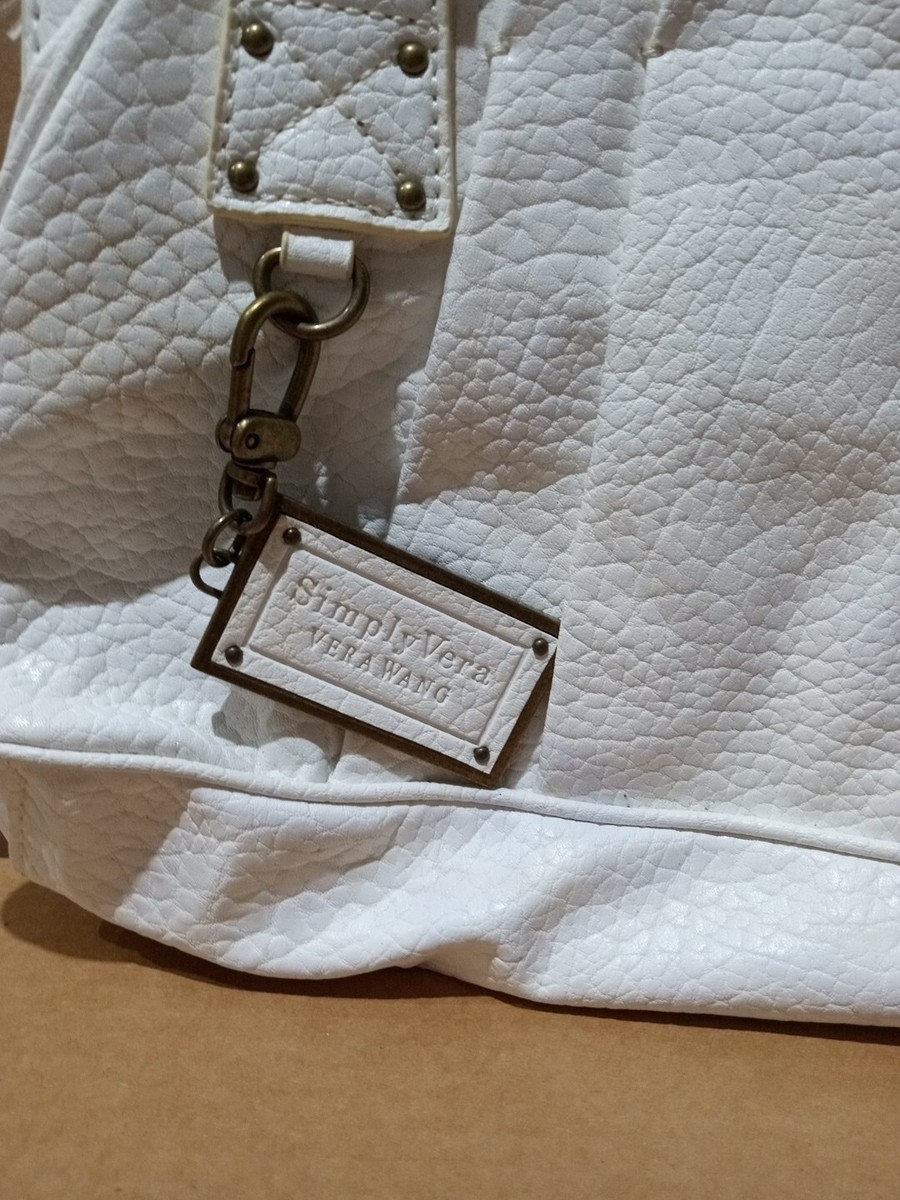 White Leather Vera Wang 