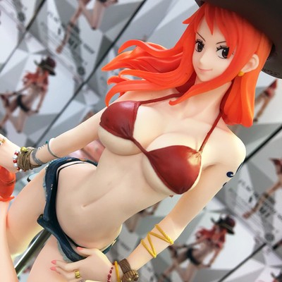 Flag Diamond Ship Nami Pvc Figure Banpresto One Piece