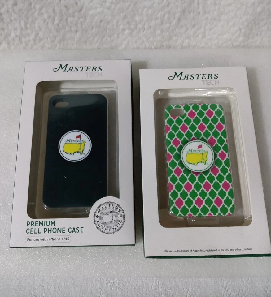 2 auténticas fundas protectoras para teléfono celular Masters Golf Tech iPhone 4/4s Foto 2 de 4