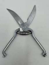 Vintage WISS Poultry Shears Scissors No. 1109 Chrome Germany