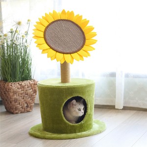 sunflower scratching post