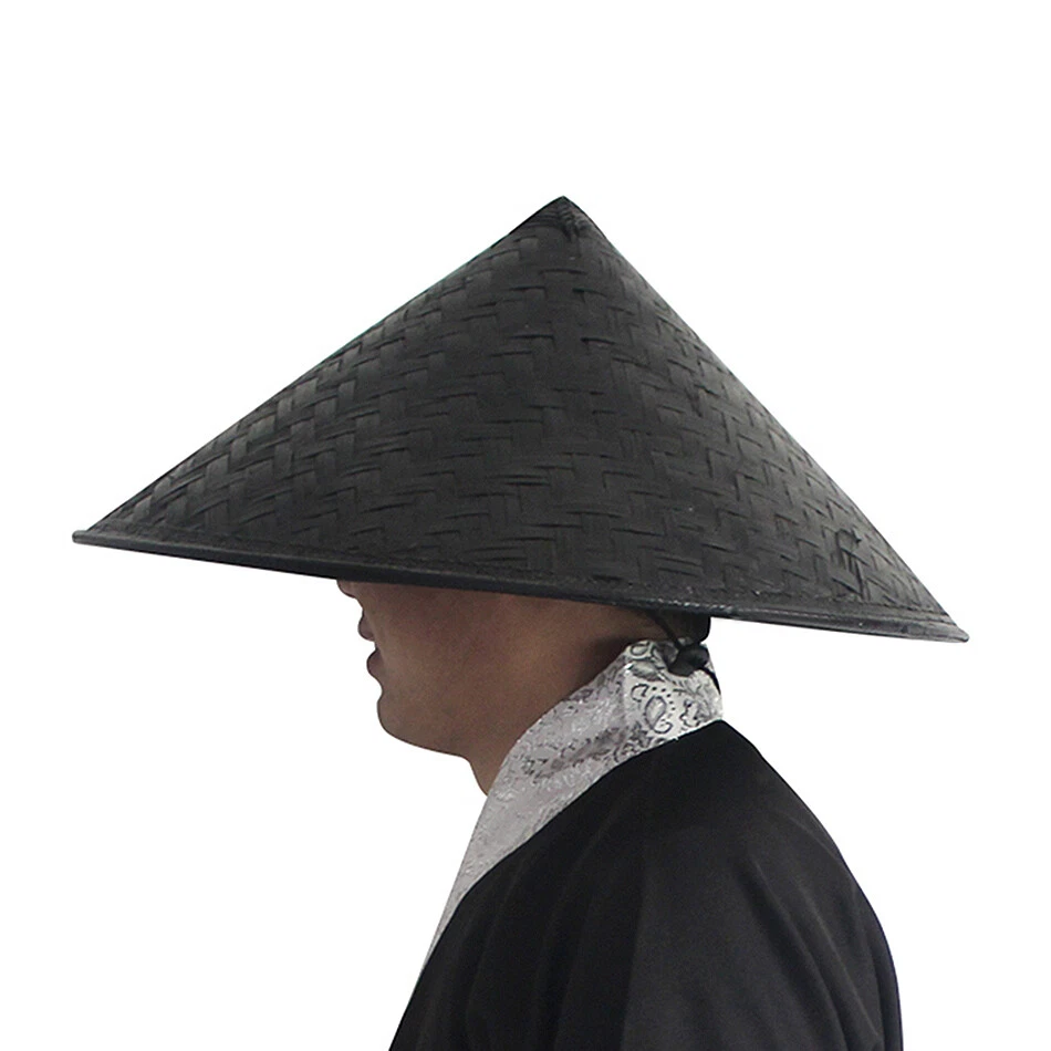 Bamboo Japan Samurai Hat Cosplay Costume Game Warriors Outfit Accessories