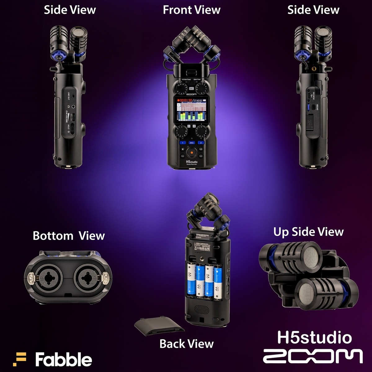 Zoom H5 Studio Handy Recorder Bundle | eBay