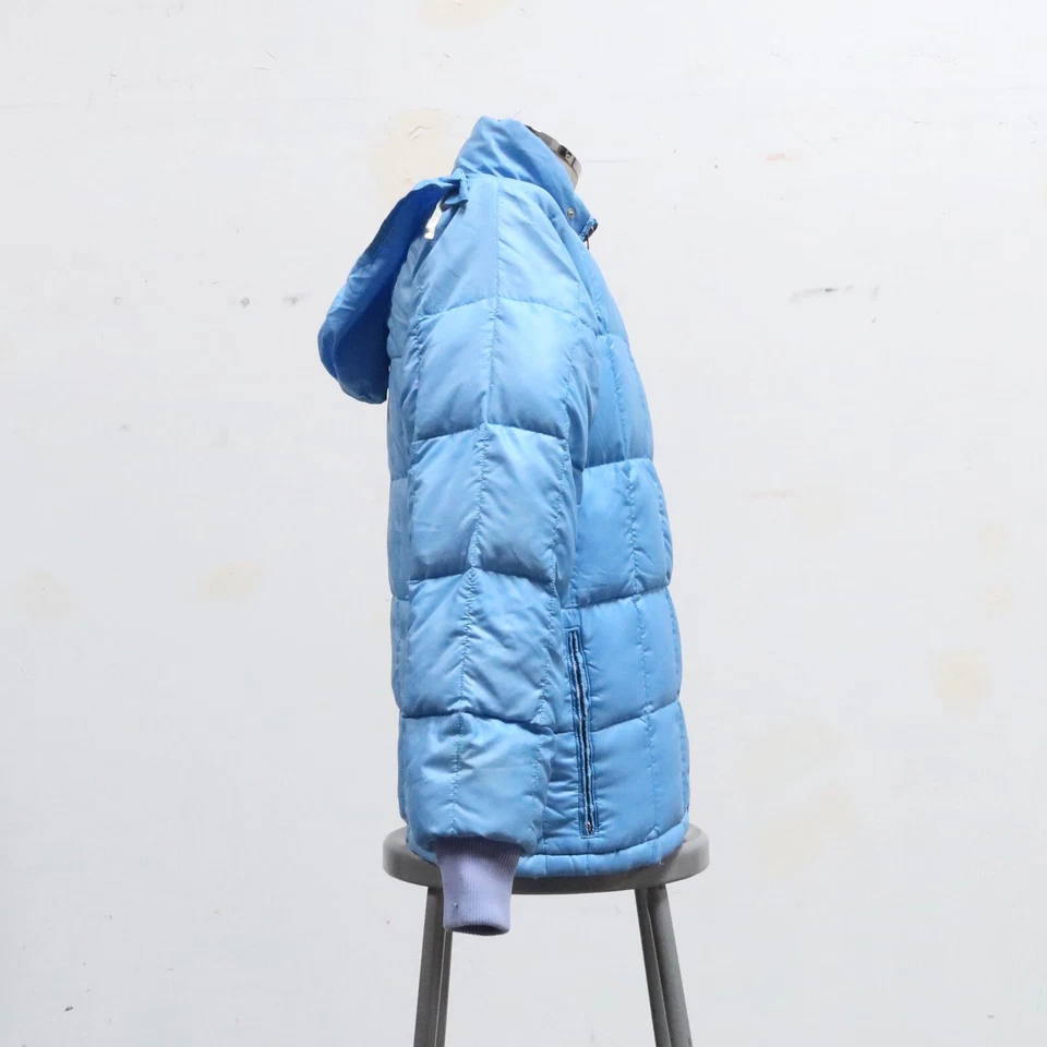 Vintage 70s Gerry Quilted Down Puffer Jacket Size M L Made in USA Hiking - Image 4 of 4