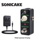 SONICAKE Digital Reverb Dimension Room Hall Plate Guitar Effects Pedal+9V adapte
