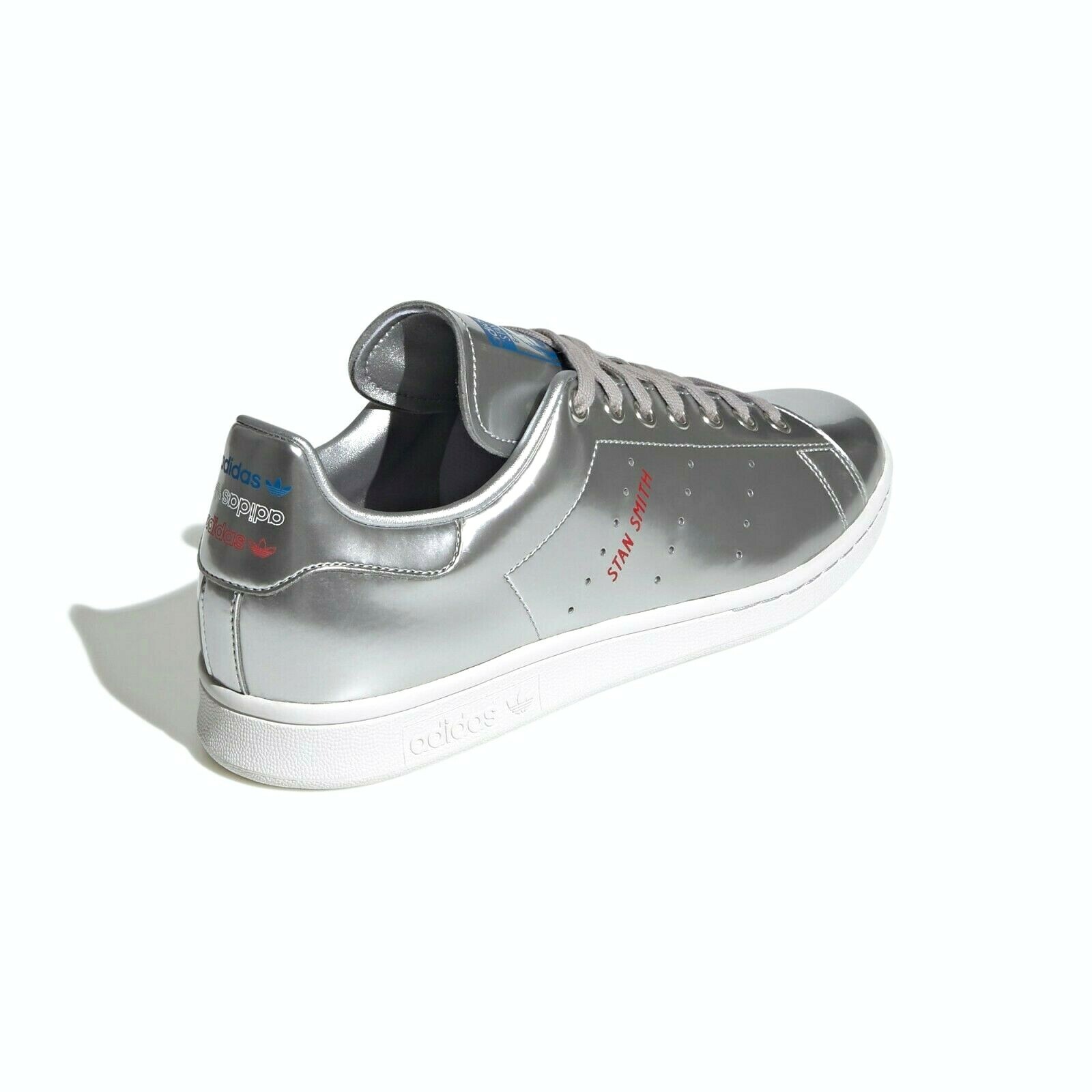 stan smith shoes silver