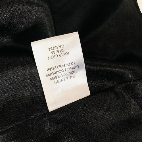 Jacques Vert Black Chiffon Short Sleeve Blouse Evening Top Size UK 18 - Picture 8 of 11