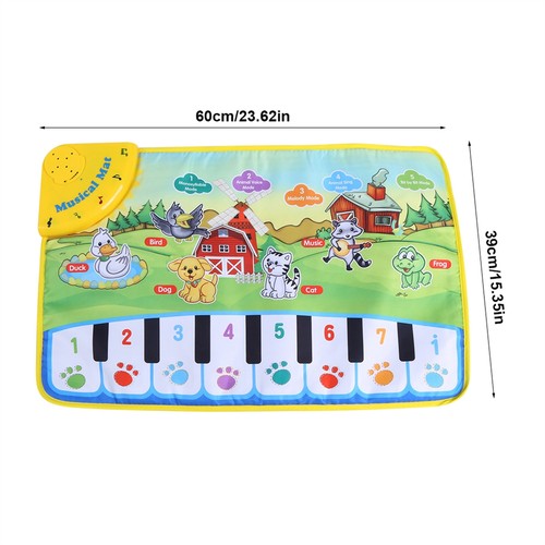 Baby Music Toy Play Mat Dance Mat Toys Crawling Pad Kids Dancing Blanket NEW - Picture 6 of 18