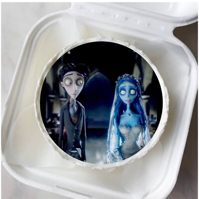 Corpse Bride Tim Burton Gothic Edible Image Photo Sugar Frosting Icing Paper