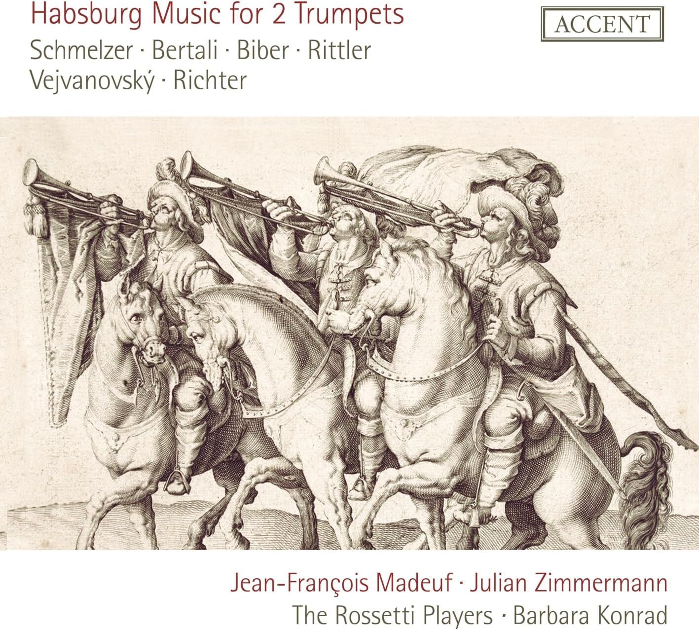 Johann Heinrich Schmelzer Habsburg Music for 2 Trumpets (CD) Album