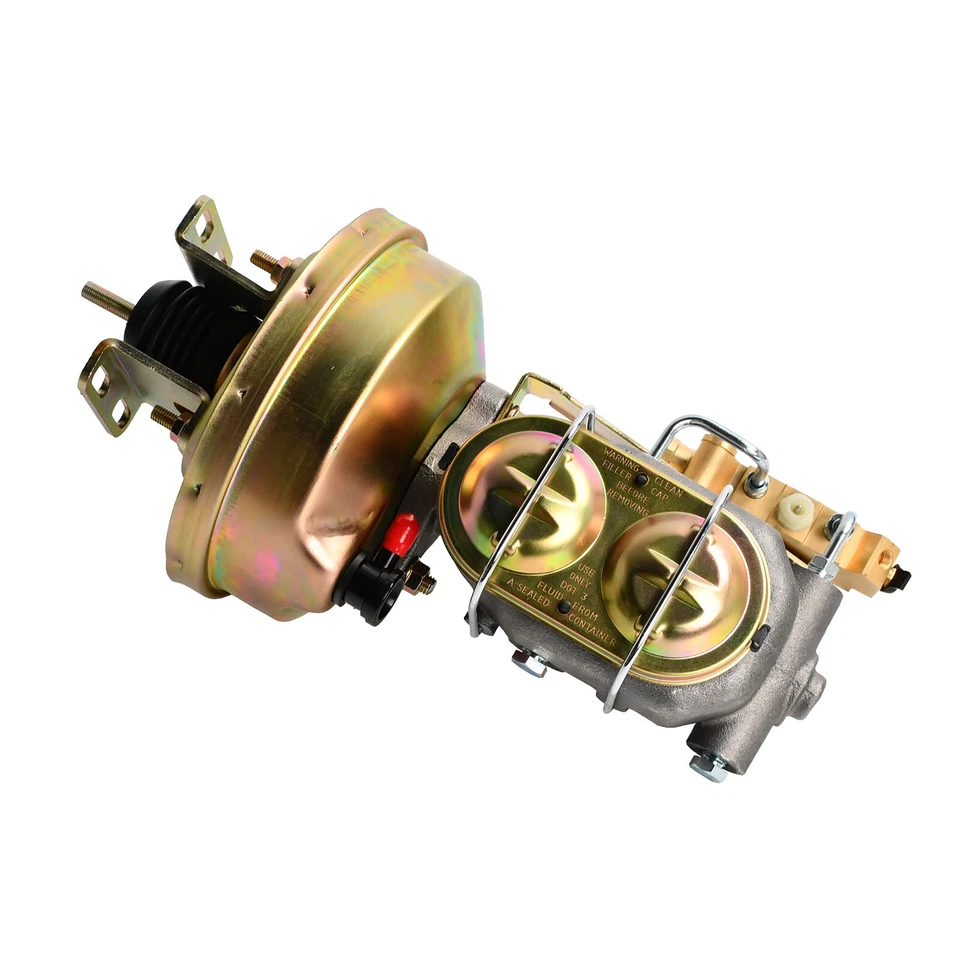 For 1960-1966 Chevy C10 C20 Truck 8" Power Brake Booster Master Disc/Drum Valve - Image 4 of 4