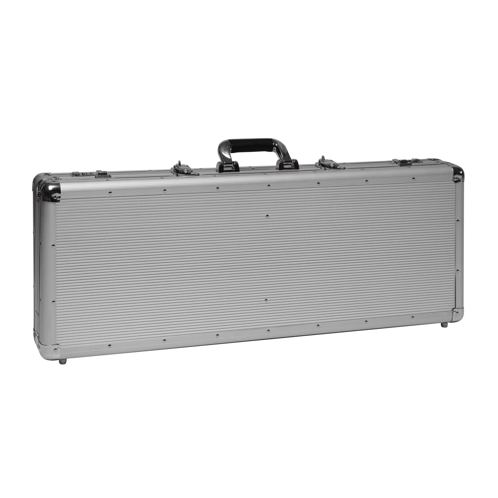 DEMA Alu Waffenkoffer 27x18,5x11,5cm - Pistolenkoffer Mit Schaumstoffeinsatz