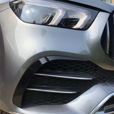 FRONTSPOILER FLAPS SPOILER CANARD Passt F&uuml;r Mercedes V167 GLE 2019-2023 AMG Line