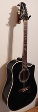 Takamine Ef341c Black Electro-acoustic Guitar