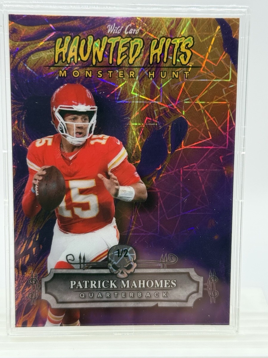 Patrick Mahomes 2024 Wild Card Haunted Hits 1/2 Chiefs | eBay